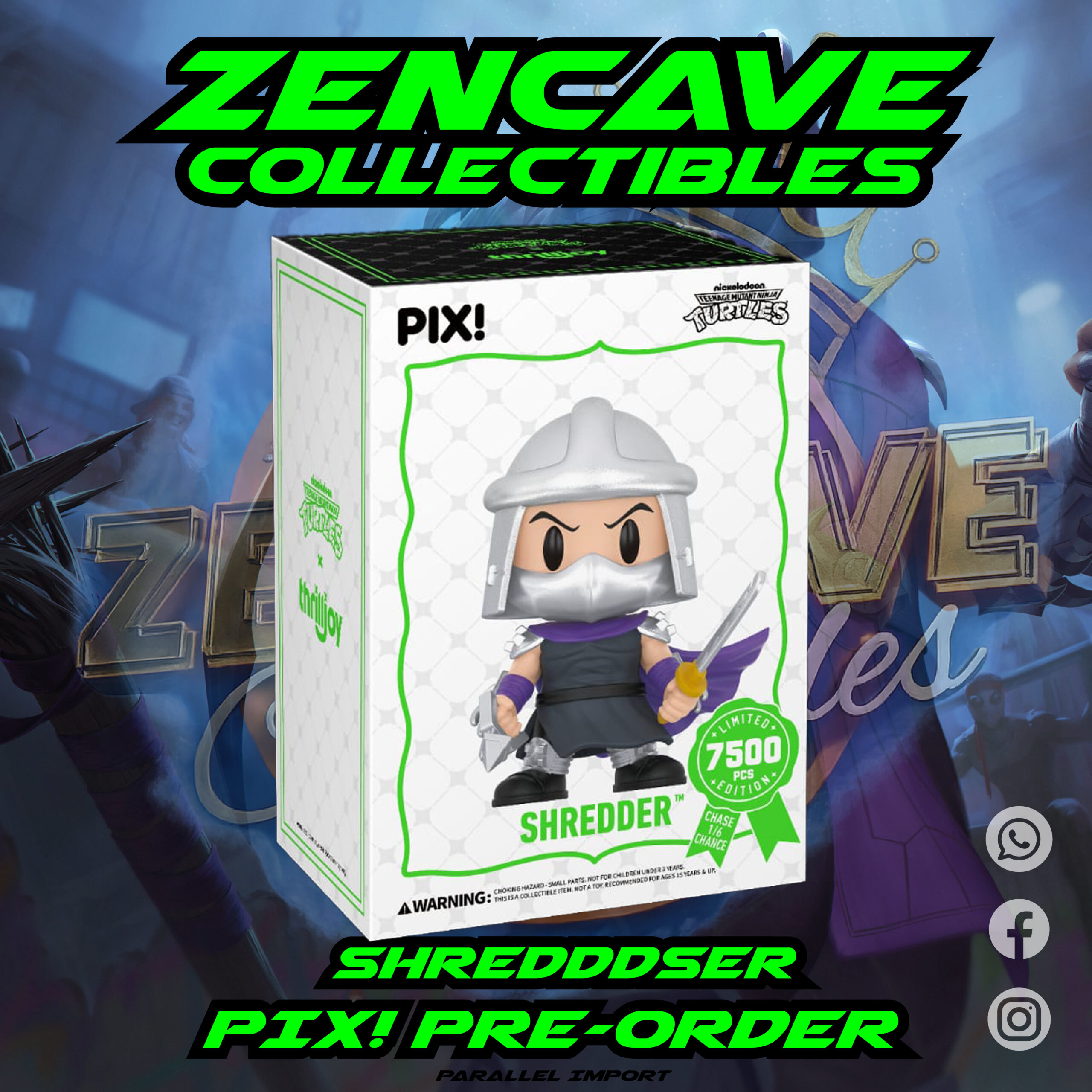 Pix! Shredder Pre-Order