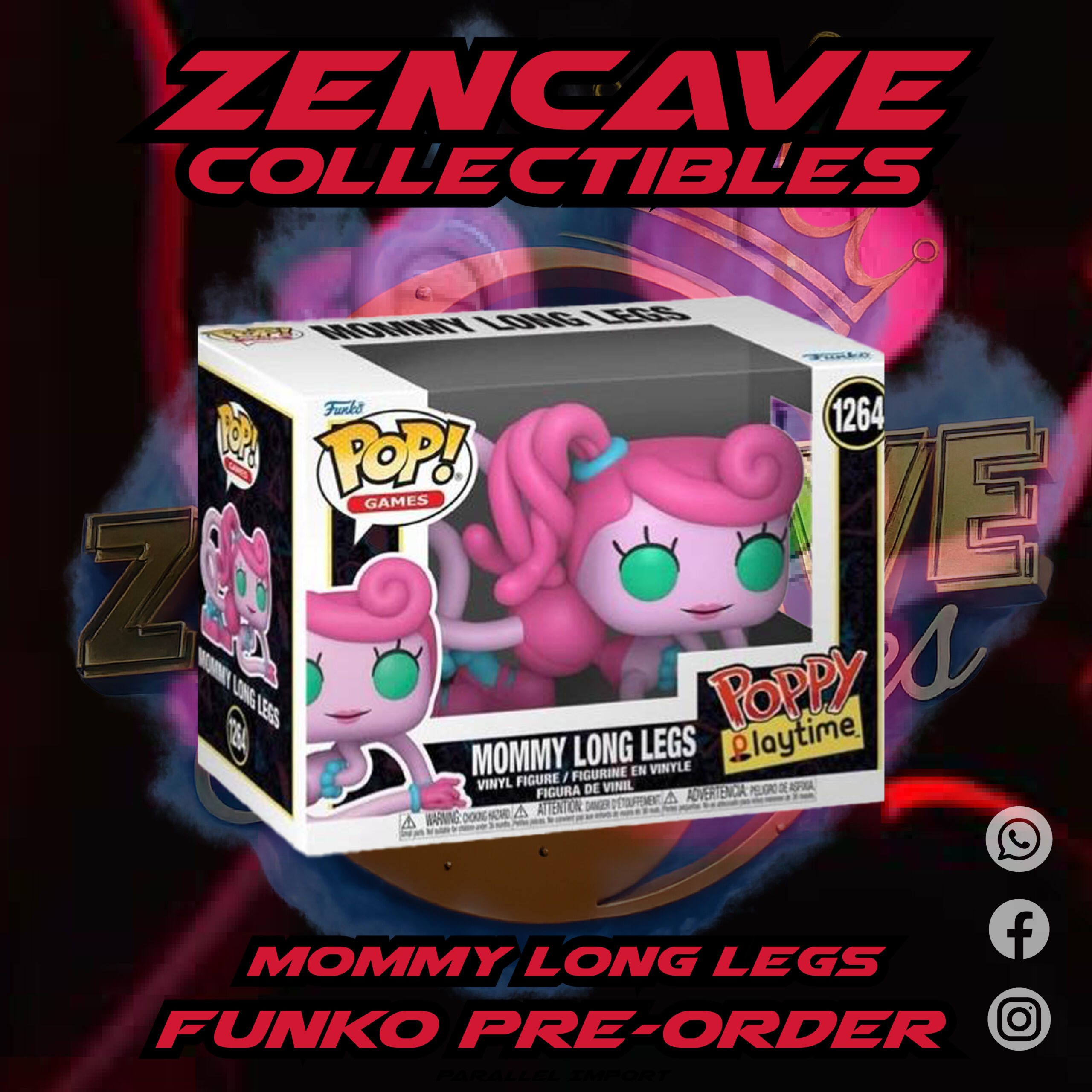 Funko! Mommy Long Legs 1264 Pre-Order