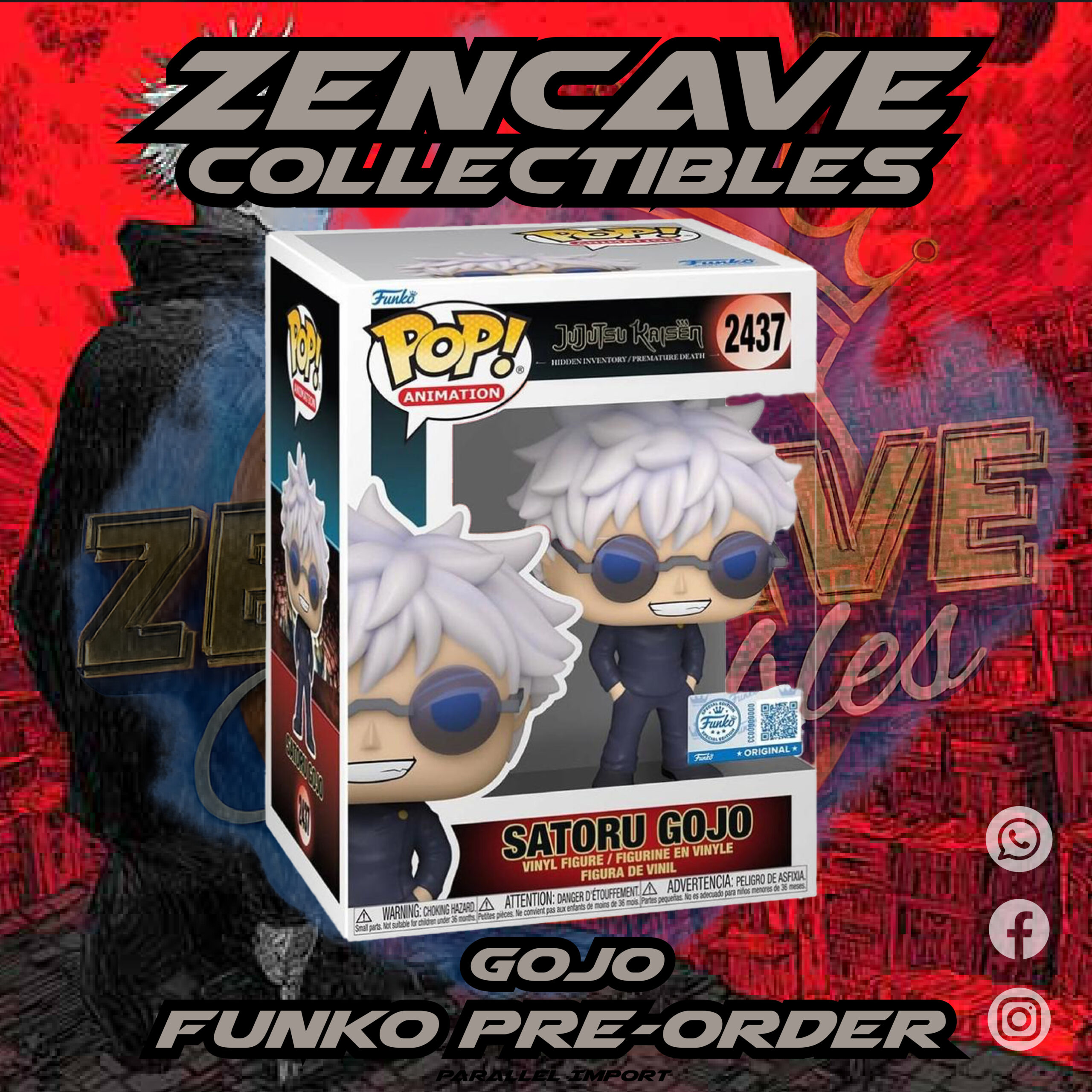 Funko! Gojo 2437 Pre-Order