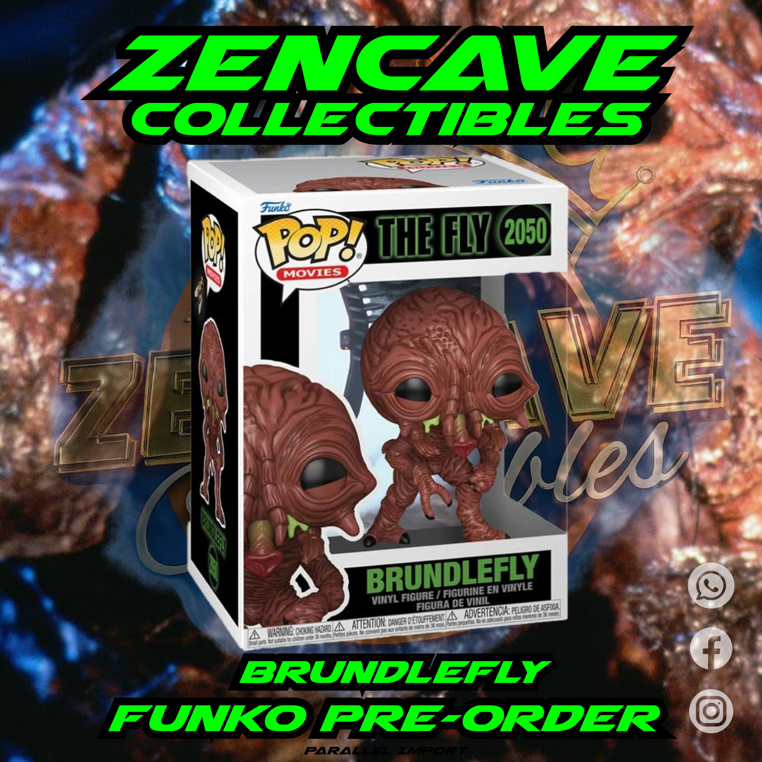 Funko! Brundlefly 2050 Pre-Order