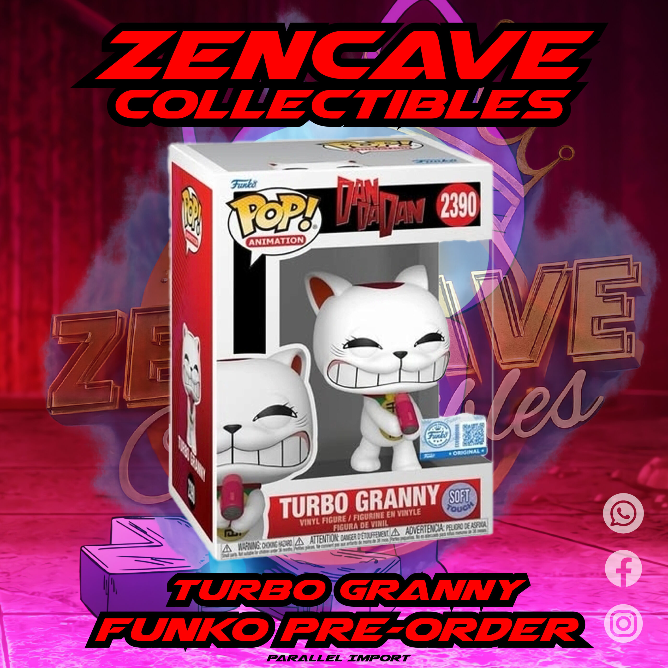 Funko! Turbo Granny 2390 Pre-Order