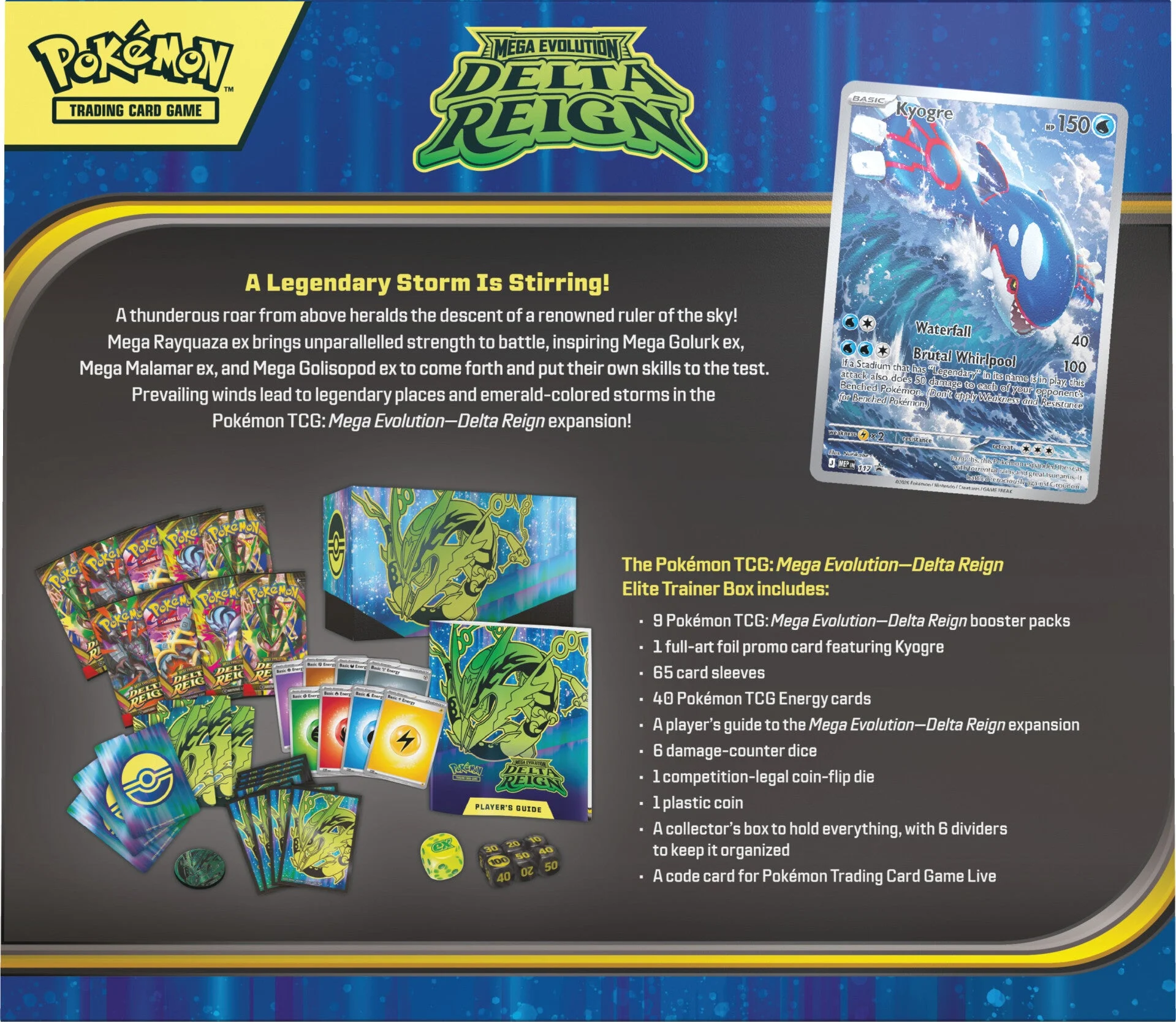 Pokemon Mega Evolution – Delta Reign Elite Trainer Box - Image 3