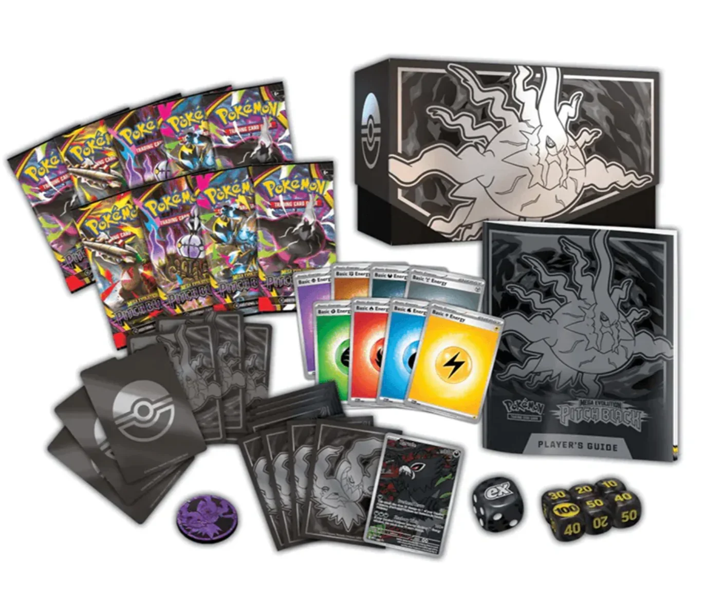 Pokémon TCG Mega Evolution Pitch Black - Elite Trainer Box - Image 2