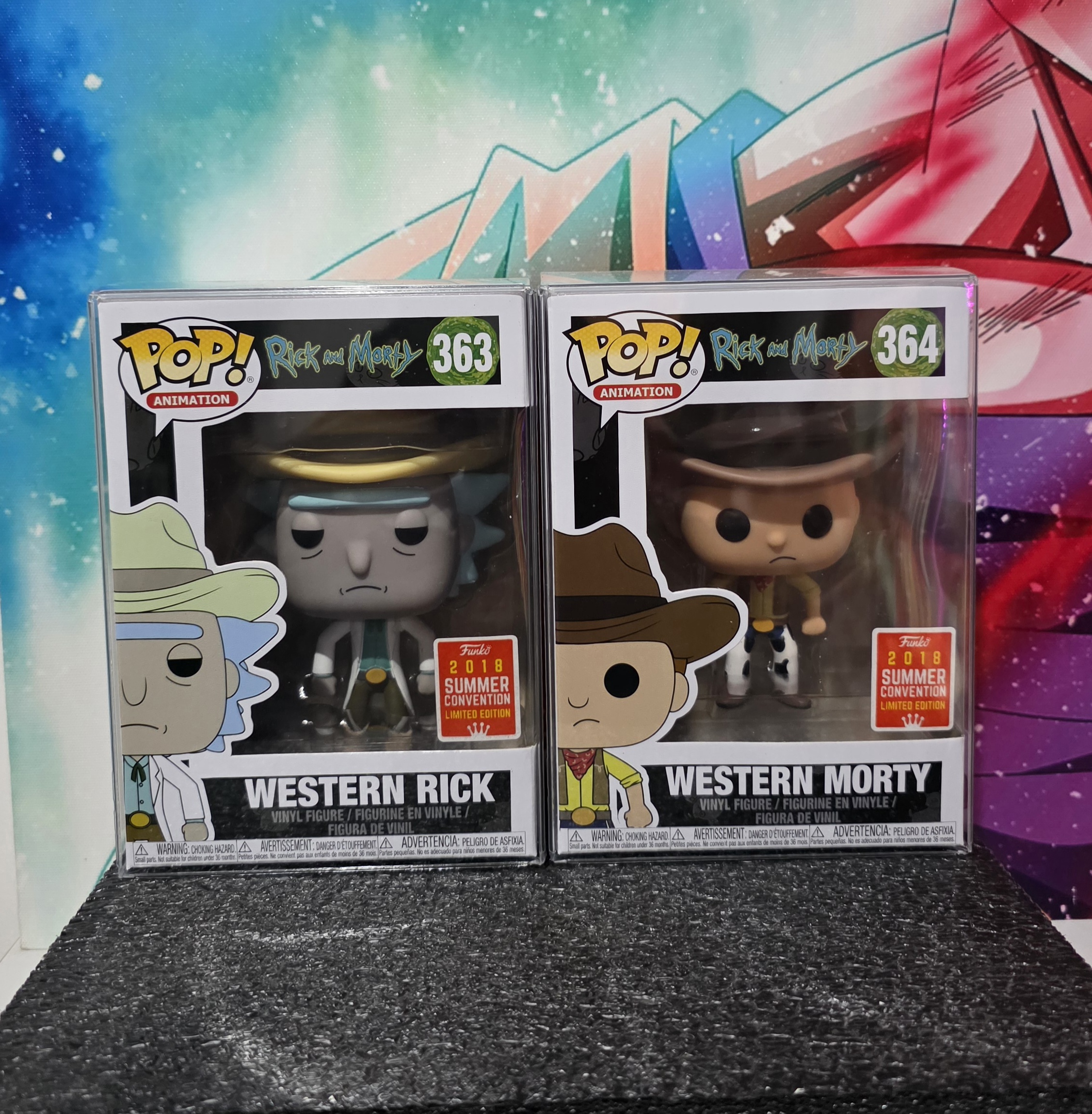 Funko! Rick And Morty Western Exclusive Set
