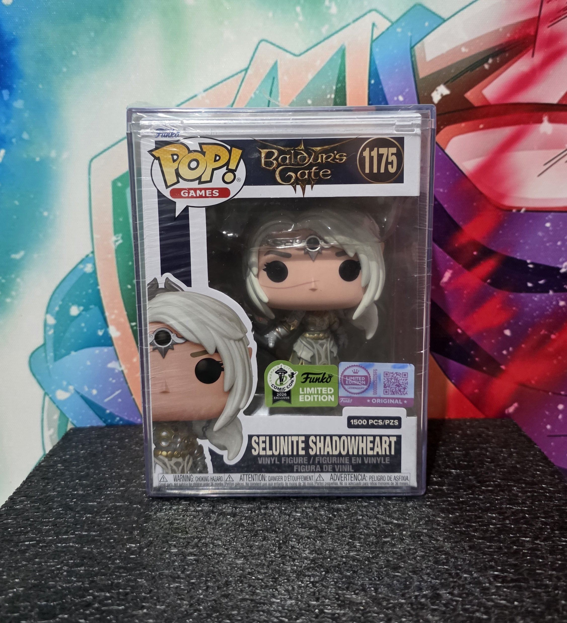 Funko! Baldurs Gate-Selunite Shadowheart 1175 Emerald City Exclusive