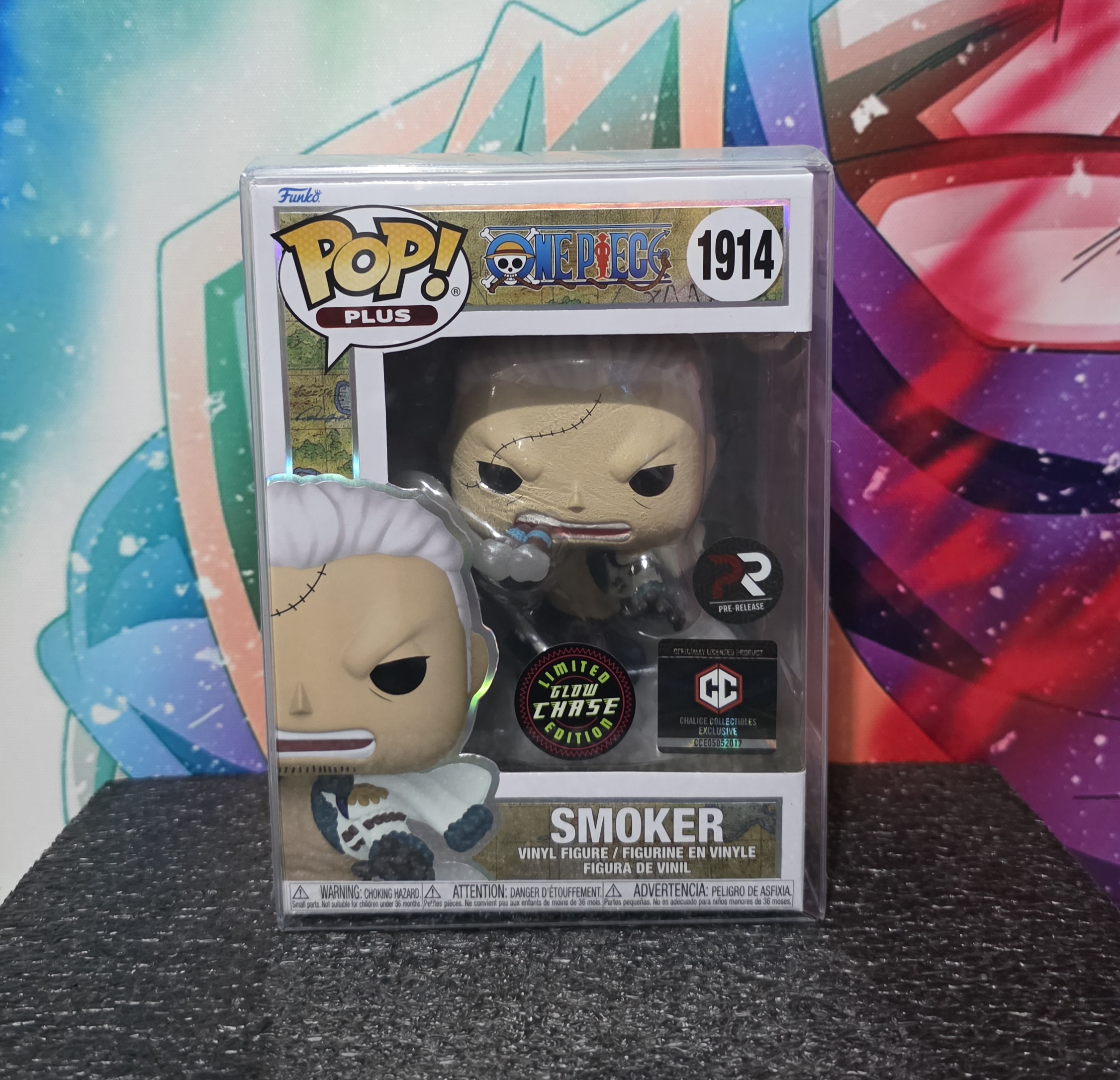 Funko! One Piece Smoker PR limited Chase Chalice Exclusive